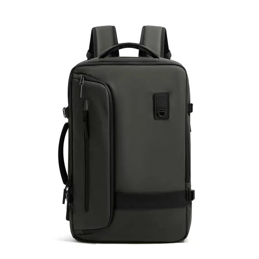 Men and Women Vacuum Backpack 16 Inch Vacuum Seal Business Travel Compression Expandable Airline Approved Backpack with Air Pump